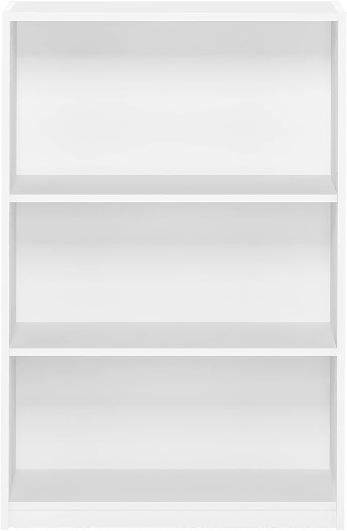 Furinno Jaya Book Shelf, 3-Tier Bookshelf, Standing Bookcase - Image 8