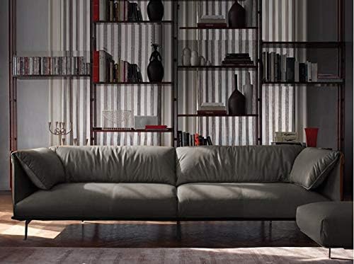 Wento Thick Half Yard Faux Leather Fabric Soft Skin Grain PU Leather - Image 7