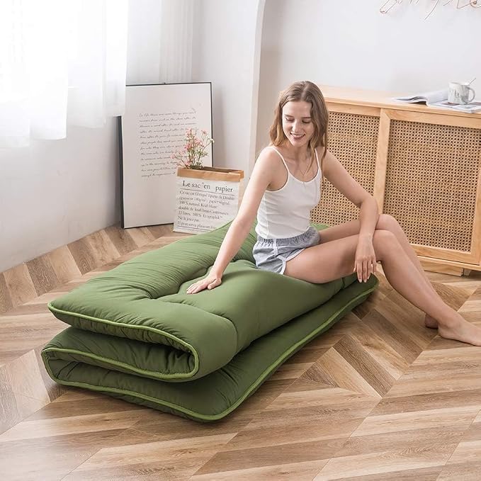 MAXYOYO Japanese Futon Mattress Twin Size Floor Mattress, Thicken Tatami Mat - Image 9