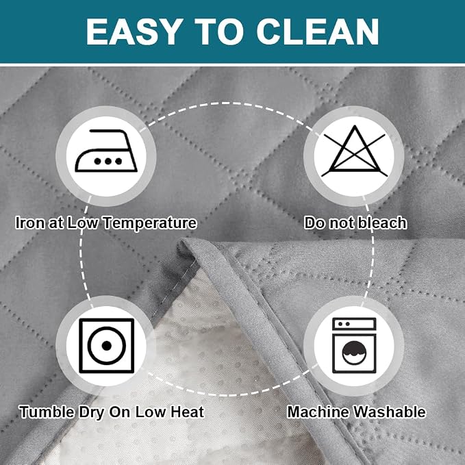 Turquoize 100% Waterproof Wing Chair Cover Wing Armchair Slipcovers Chair Couch - Image 7