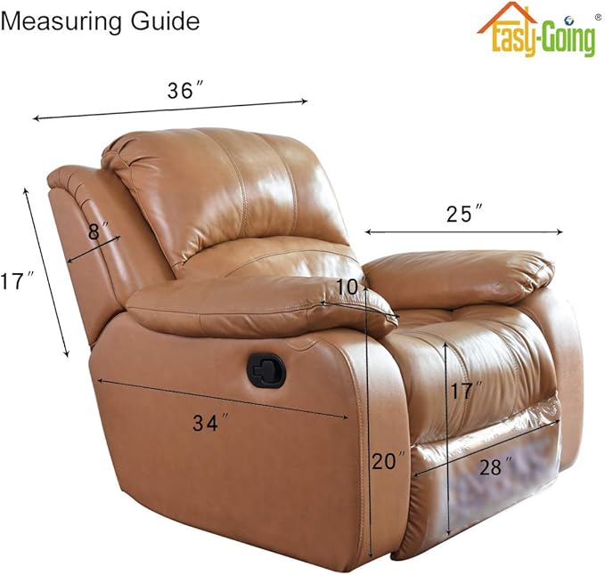 Easy-Going Reversible Couch Cover, Oversized Recliner, Army Green/Beige | - Image 7