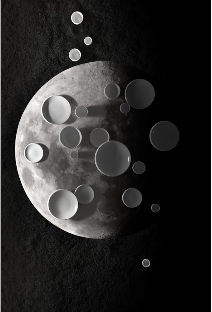 Villeroy & Boch NewMoon, Small Bowl for Delicious Dips and Finger Food, Premium Porcelain, White, Dishwasher Safe