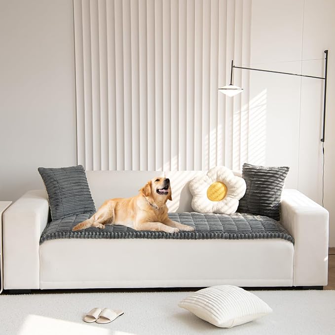 Pet Couch Covers Protector for Dogs Sofa Slipcovers Washable Cushion Cover | - Image 7