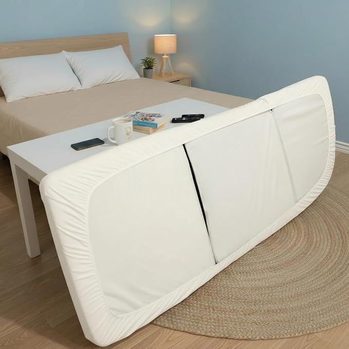 Stretchy Queen Fitted Sheet for 4 Inch Low Profile Mattress - Image 6