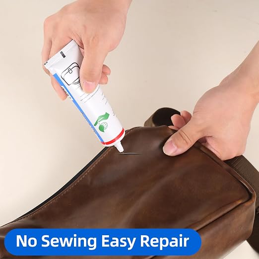 Leather Glue, Permanent,Adhesive Clear, Waterproof,for Sofas, Car Seats - Image 6