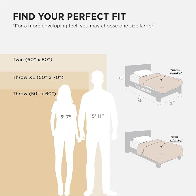 Bedsure GentleSoft Fleece Blanket Twin Size Brown - Image 8