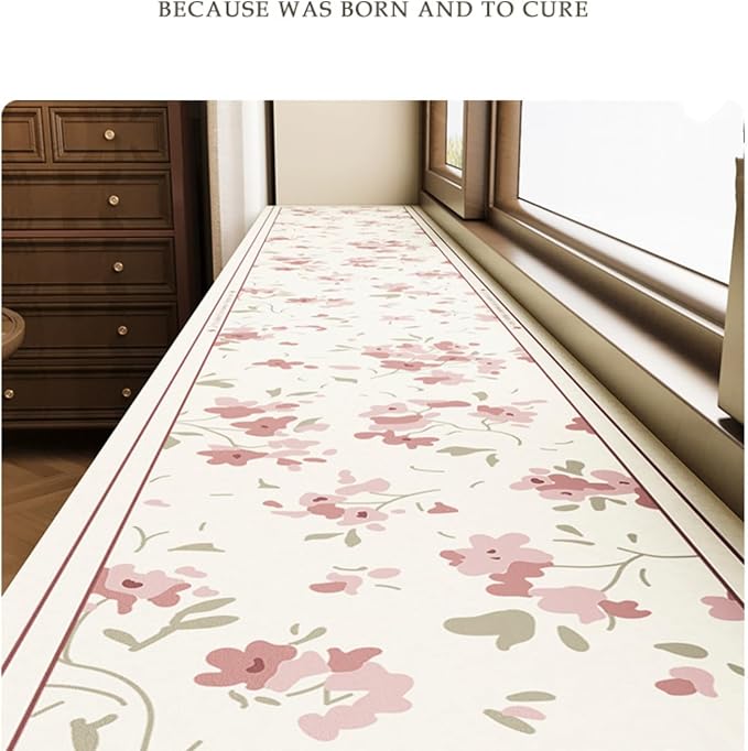 Floral Print Window Sill Cushion – Ultra-Narrow Waterproof Pad - Image 7