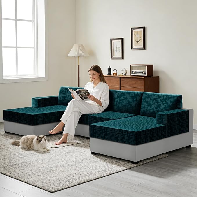 UNBBRRL Stretch Couch Backrest Cushion Cover - Image 6