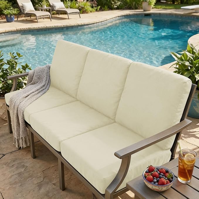 Milk Silk Couch Cushion Covers, Sofa Covers - Image 8