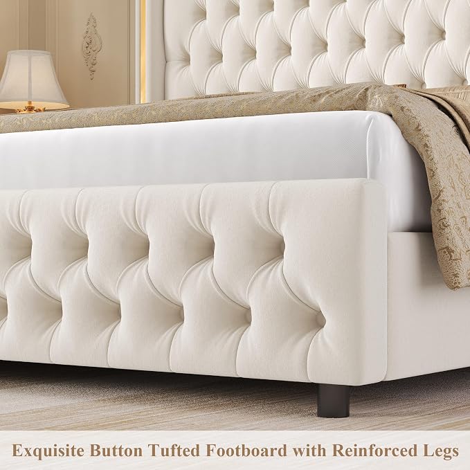 Keyluv King Smart LED Bed Frame - Image 7