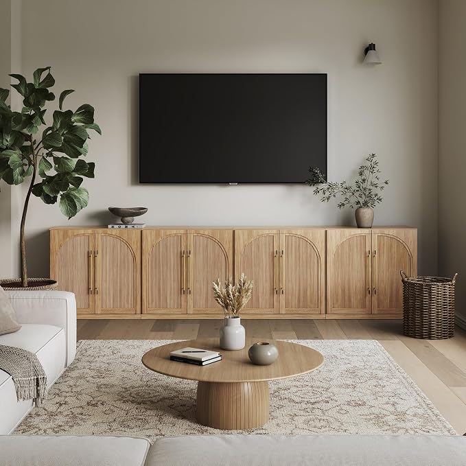 BELLEZE Set of 4 Modular Sideboard - Image 8