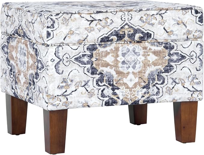 Homepop Home Decor |K7646-A862 | Upholstered Modern Rectangular Storage Ottoman - Image 14