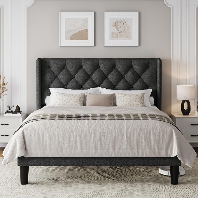 Einhomn Queen Size Platform Bed Frame - Image 7