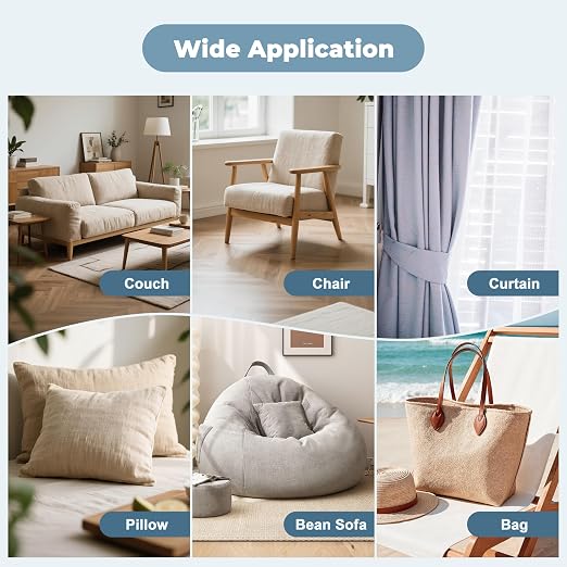 BESEZX Linen Fabric Repair Patch,3 PCS 9 * 11 Inch Self-Adhesive Couch Fabric - Image 6