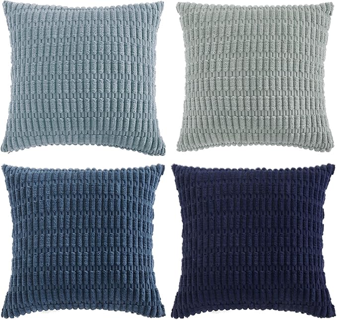 Fancy Homi 4 Packs Decorative Throw Pillow Covers - Image 8