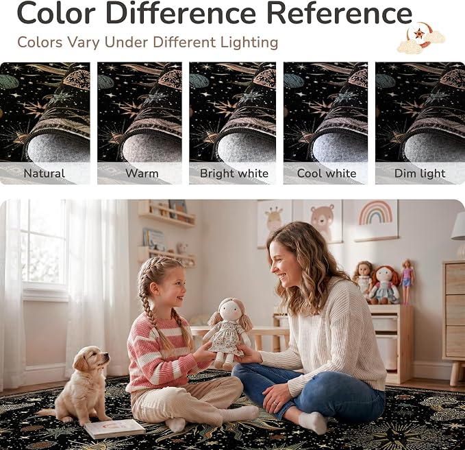 Vacuum-Friendly, 2x10 Washable Area Rug - Image 6
