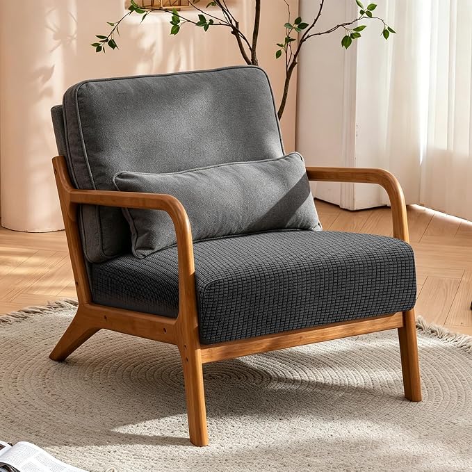Fuloon Couch Cushion Slipcover, Super Stretch Individual Sofa Covers | 3 Pack - Image 8