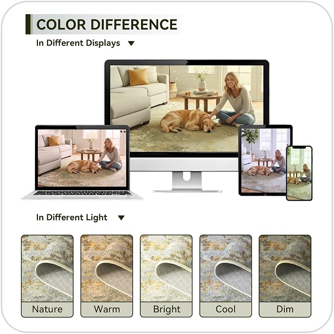 Entryway Rug 2x3 Green Door Mat Indoor Entrance 24x36, Washable Small Throw Rugs - Image 9