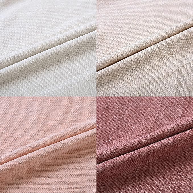 Set of 4 Soft Textured Decorative Throw Pillow Covers 18x18 Inch Cozy Farmhouse - Image 7