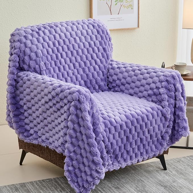 NEWCOSPLAY Fleece Clouds Cozy Throw Blanket - Image 9