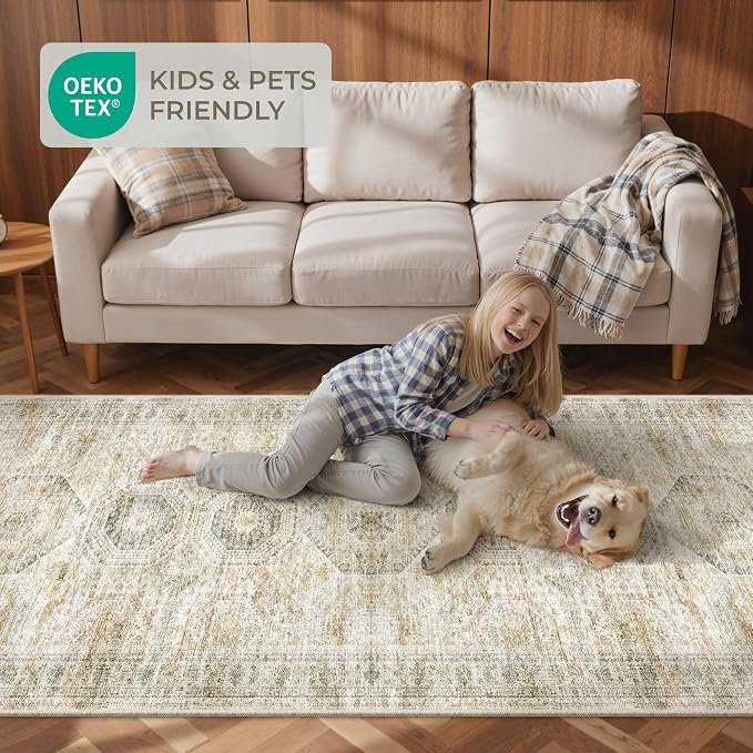2x5 Rug Runner Washable for Entryway, Soft Bathroom Rugs - Image 9