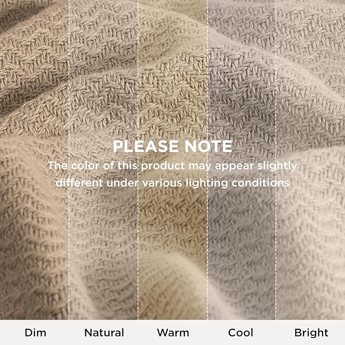 Bedsure GentleSoft 100% Cotton Blanket King Size - Image 8