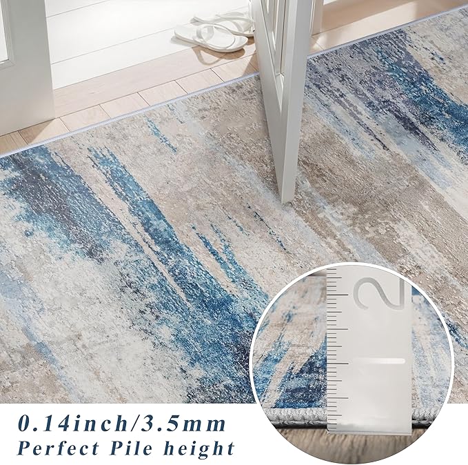 Kitchen Washable 3x6 Runner Rug - Image 8