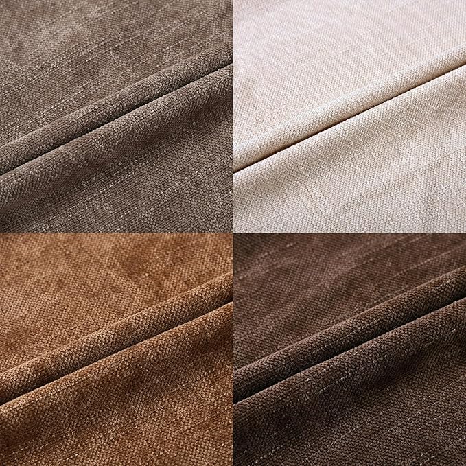 Set of 4 Soft Textured Decorative Throw Pillow Covers 24x24 Inch Cozy Farmhouse - Image 7