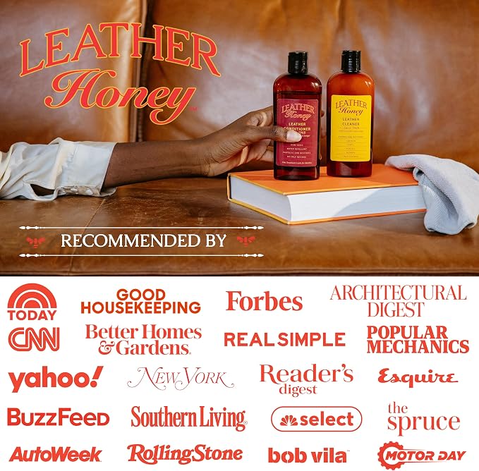 Leather Honey Leather Conditioner, Non-Toxic & Made in the Usa Since 1968. - Image 8