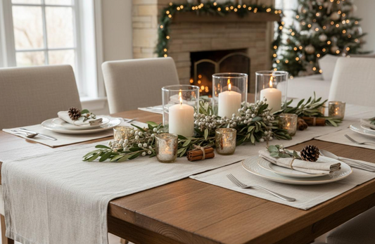 How to Create an Elegant Holiday Table Without Overdecorating
