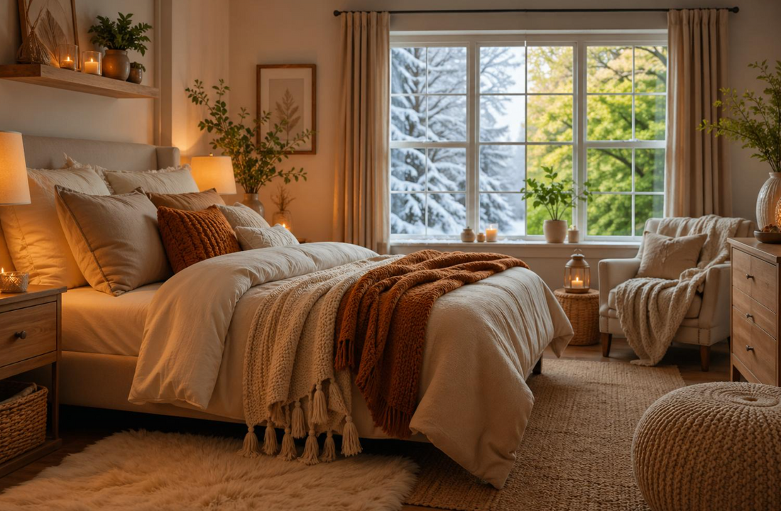 How to Make Your Bedroom Feel Extra Cozy for Winter ❄️🛏️