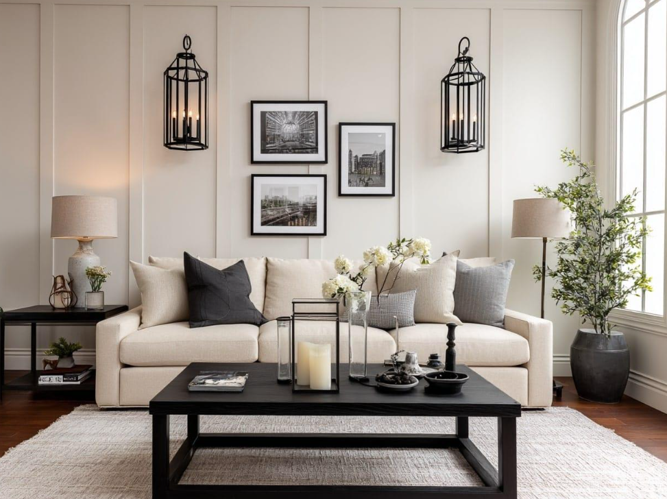 How to Use Black Accents in a Neutral Home Without Making It Feel Dark