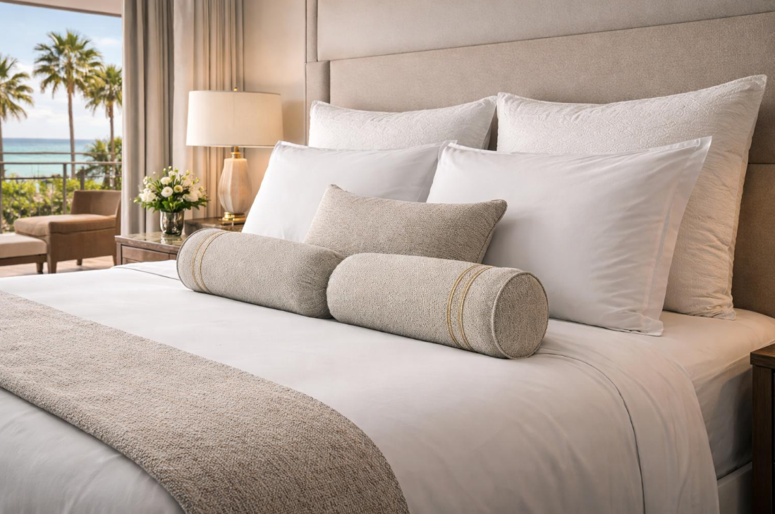 How to Arrange Bed Pillows for a Luxury Hotel Look