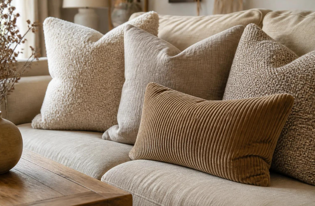 Velvet vs. Linen vs. Cotton Cushions: Which Is Best for Your Home?