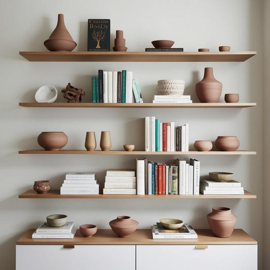 How to Style Open Shelves So They Look Beautiful, Not Busy