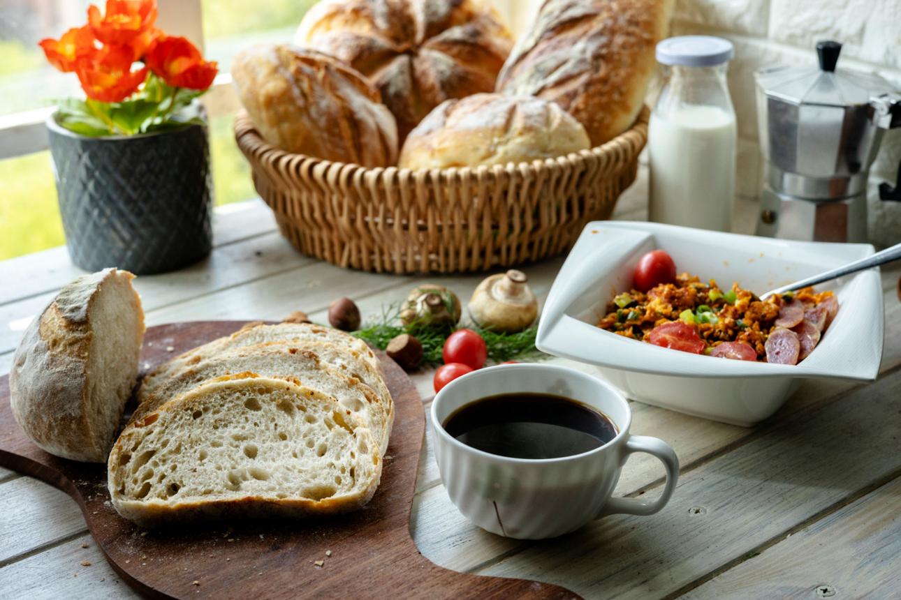 🍞 The Simple Joy of Fresh Bread and Morning Coffee