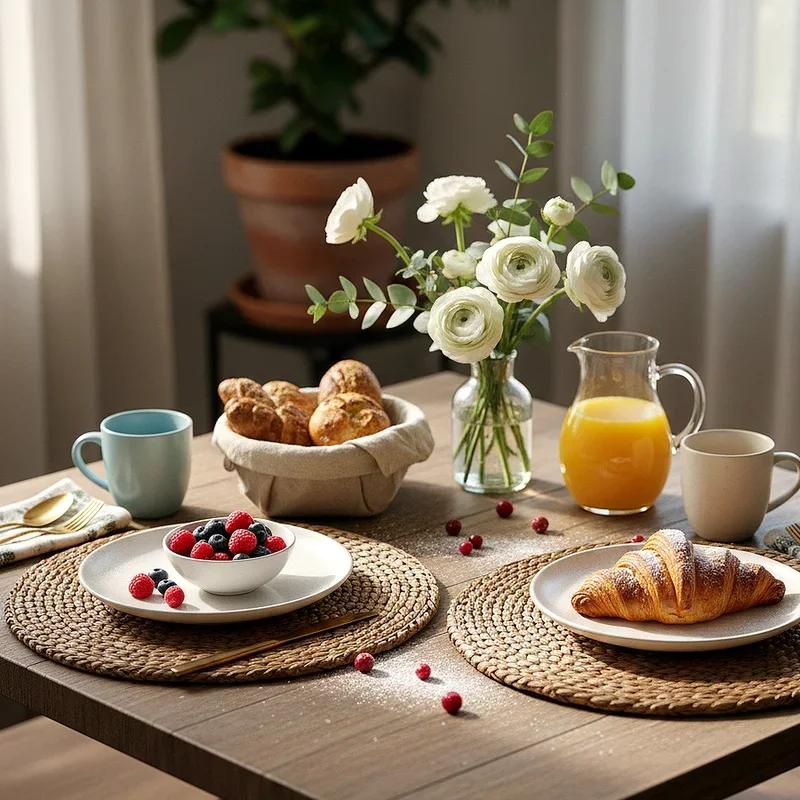 🌸 Why Beautiful Mornings Begin With Beautiful Tables