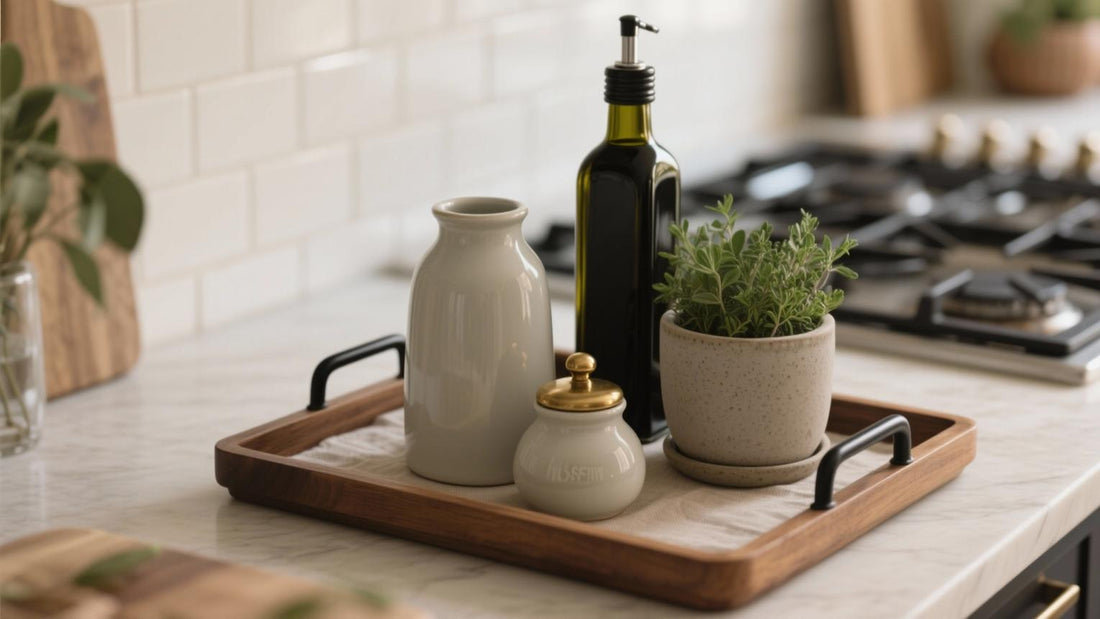 5 Ways to Make Your Kitchen Counter Look Beautiful, Not Cluttered