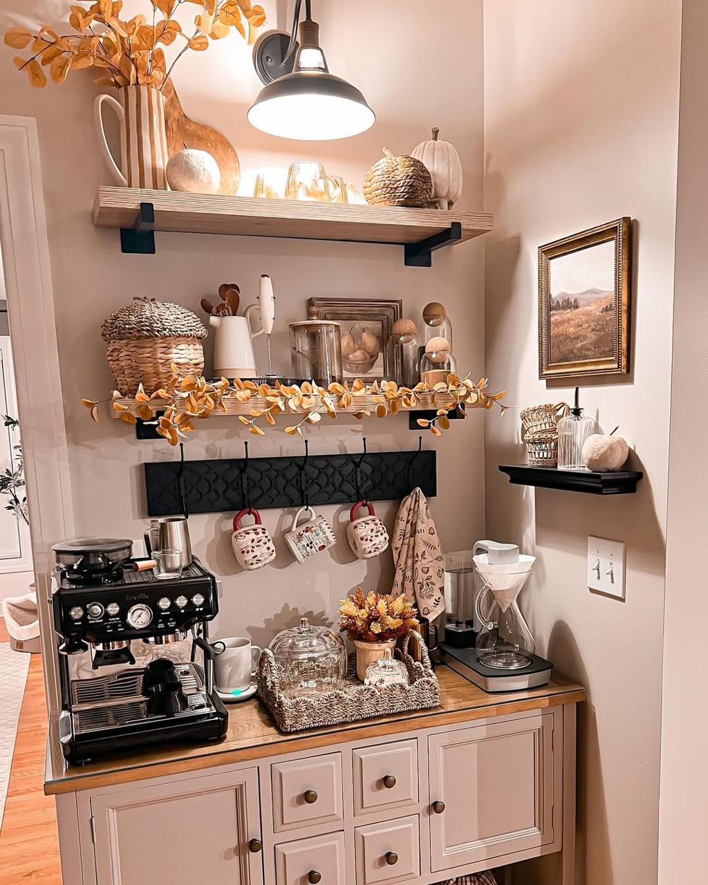 How to Create the Perfect Fall Coffee Bar at Home 🍂☕