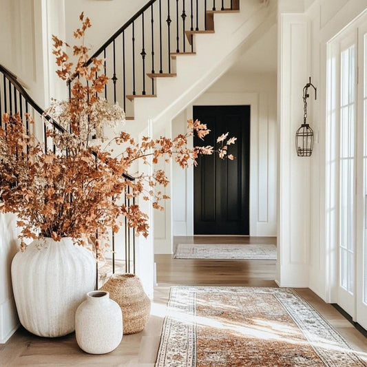 How to Create a Warm & Welcoming Fall Entryway