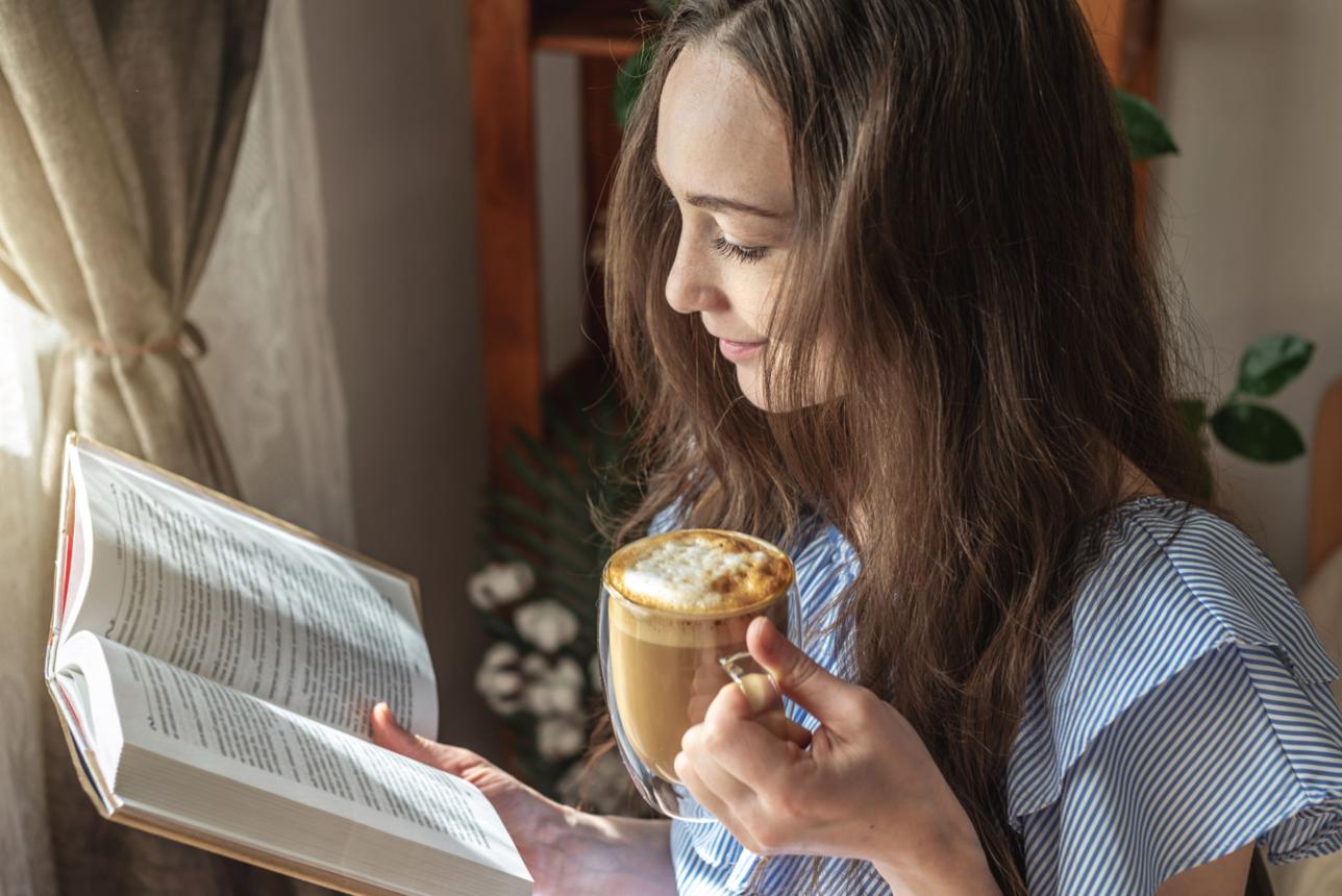 📖 Books, Coffee, and Quiet: The Perfect Morning Combination