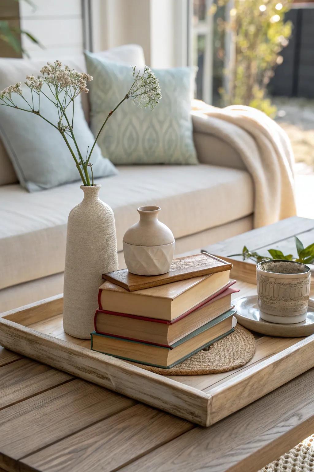 How to Style a Coffee Table Without Making It Look Cluttered