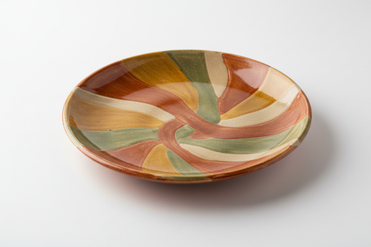 Ceramic plate