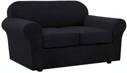 H.VERSAILTEX 3 Piece Stretch Sofa Covers - Image 9