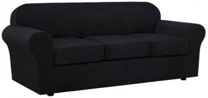 H.VERSAILTEX 4 Piece Stretch Sofa Covers - Image 9
