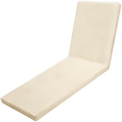 Outdoor Chaise Lounge Cushions for Patio, Waterproof Replacement Seat Cushions by Iheqard
