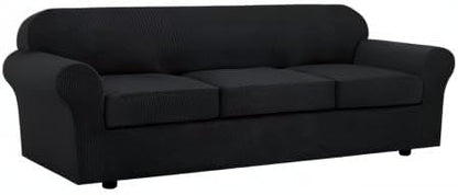H.VERSAILTEX 4 Piece Stretch Sofa Covers - Image 9