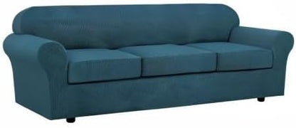 H.VERSAILTEX 4 Piece Stretch Sofa Covers - Image 9