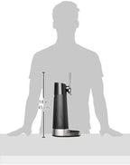 FIZZICS - DraftPour Beer Dispenser - Converts Any Can or Bottle Into a Nitro-Style Draft, Gift for Men and Beer Enthusiast, Beer Tap Draft Machine - Carbon (Pack of 4)
