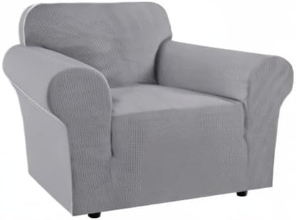 H.VERSAILTEX High Stretch Armchair Cover 1-Piece Rich Jacquard Chair Covers - Image 8